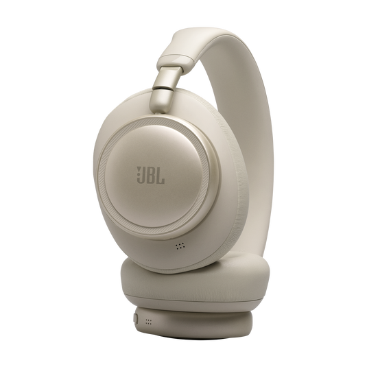 JBL Live 780NC - Sand - Wireless over-ear Noise Cancelling headphones - Top image number null