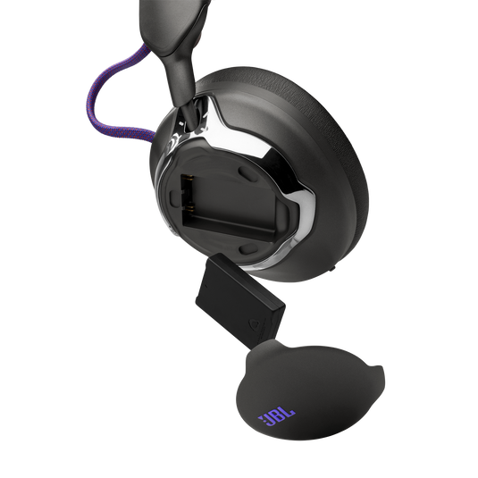JBL Quantum 950 - Black - Wireless multiplatform gaming headset with adaptive Noise Cancelling - Detailshot 13 image number null