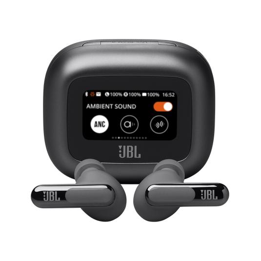 JBL LIVE BEAM 3 ワイヤレスイヤホン ブラック Fone de Ouvido JBL Live Beam 3 Preto - JBLLIVEBEAM3BLKBR | Fastshop