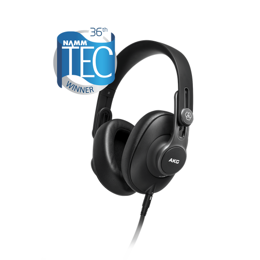 AKG K361-Y3 ブラック ヘッドフォン AKG K361-BT-Y3 プロフェッショナル密閉型ワイヤレスモニターヘッドホン