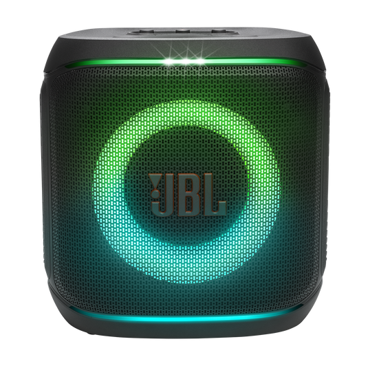 JBL PartyBox Encore 2 Plus - Black - Portable party speaker with real-time AI vocal removal and two wireless mics - Front image number null