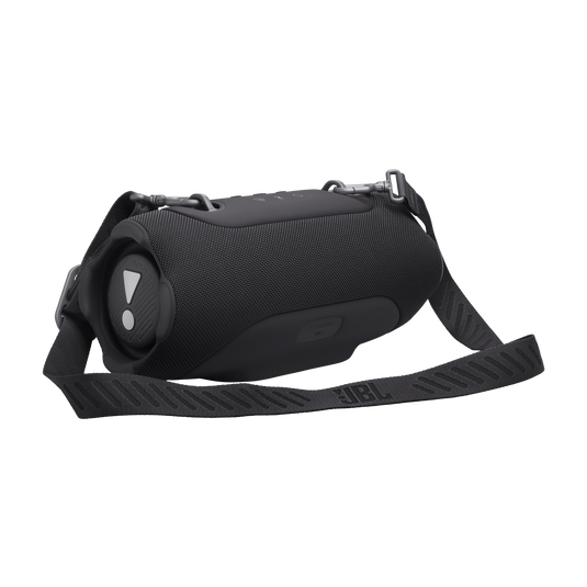 JBL Xtreme 5 - Black - Portable waterproof speaker with massive legendary JBL sound, ambient edge lighting, and a convenient shoulder strap - Detailshot 1 image number null
