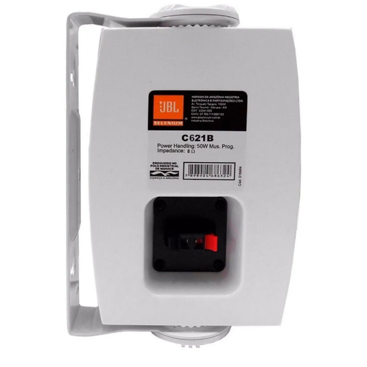 Caixa Ambiente JBL C621B - White - Back image number null