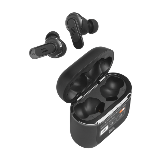 JBL Tour Pro 2 - Black - True wireless Noise Cancelling earbuds - Detailshot 1 image number null