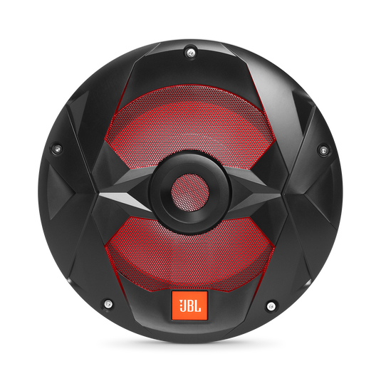 Club Marine MS10LB - Black Matte - Club Marine MS10LB&mdash;10" (250mm) marine audio multi-element subwoofer with RGB lighting &ndash; Black - Detailshot 1 image number null