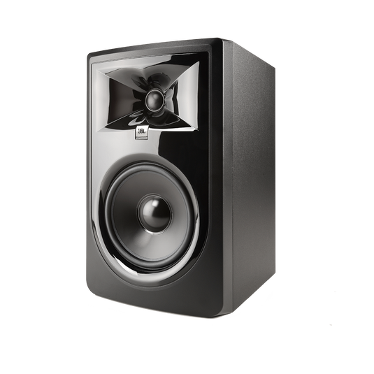 JBL 306P MkII - Black - Powered 6" (15.24 cm) Two-Way Studio Monitor - Hero image number null