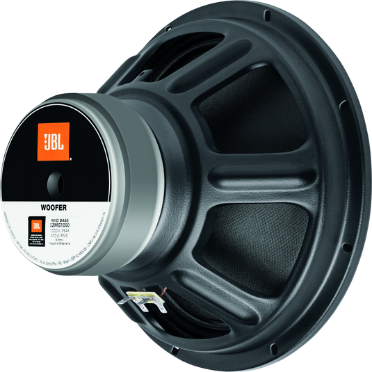 Woofer MG1000 12&rdquo; 500 wrms - Black - Back image number null
