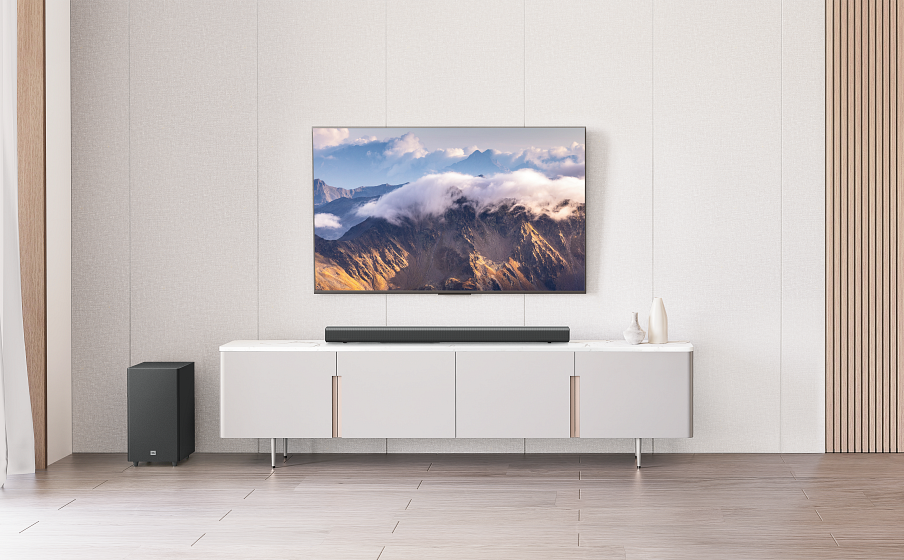 新品　JBL CINEMA SB580 Dolby Atmosサウンドバー JBL、Dolby Atmosに対応した3.1chサウンドバーシステム「CINEMA