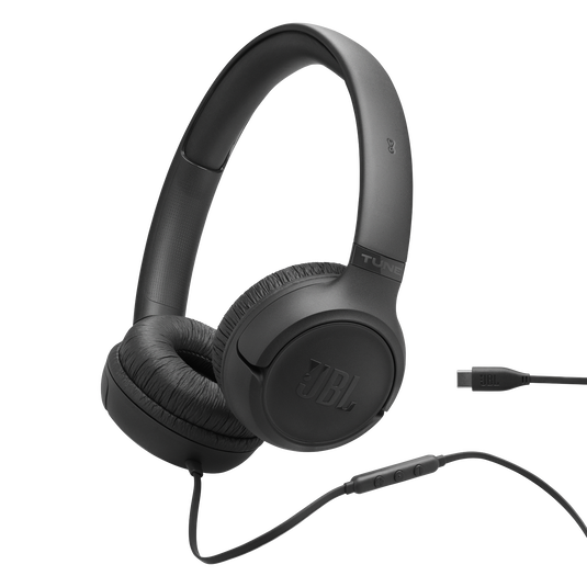 JBL Tune 530C - Black - Wired on-ear headphones - Hero image number null