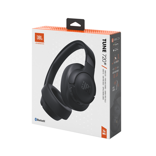 JBL Tune 720BT - Black - Wireless over-ear headphones - Detailshot 10 image number null