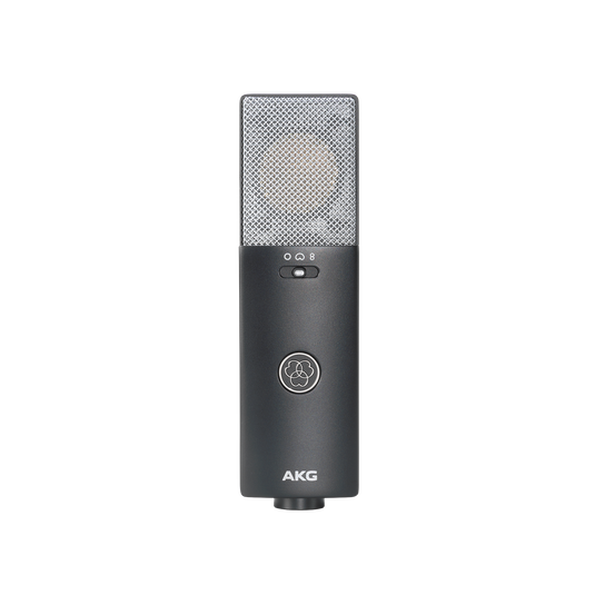 C114 - Black - Large Diaphragm Multi-Pattern Condenser Microphone - Front image number null