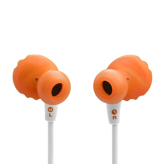 JBL Endurance Run 3 Wireless - White - Wireless Sport Headphones - Back image number null