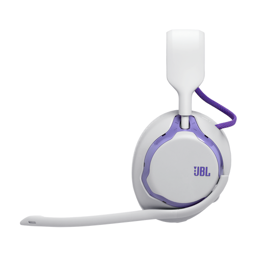 JBL Quantum 650 - White - Wireless multiplatform gaming headset - Back image number null