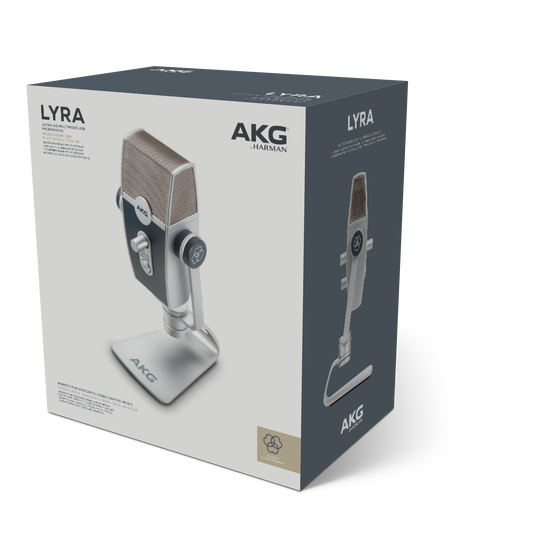 AKG Lyra | Microfone USB Multimodo Ultra-HD