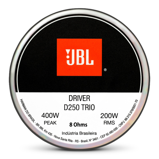 Driver D250 Trio - Silver - Front image number null