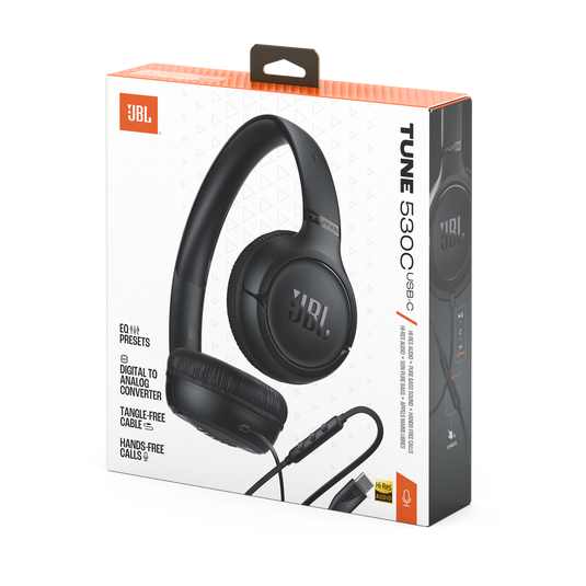 JBL Tune 530C - Black - Wired on-ear headphones - Detailshot 15 image number null