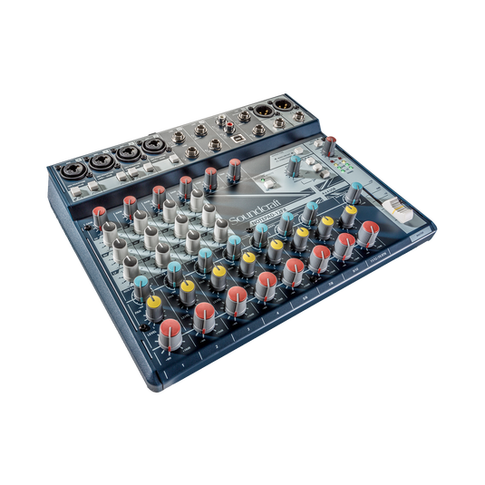 Notepad-12FX | Mixer analógico de tamanho compacto com USB I/O e