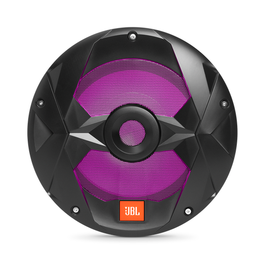 Club Marine MS10LB - Black Matte - Club Marine MS10LB&mdash;10" (250mm) marine audio multi-element subwoofer with RGB lighting &ndash; Black - Detailshot 2 image number null