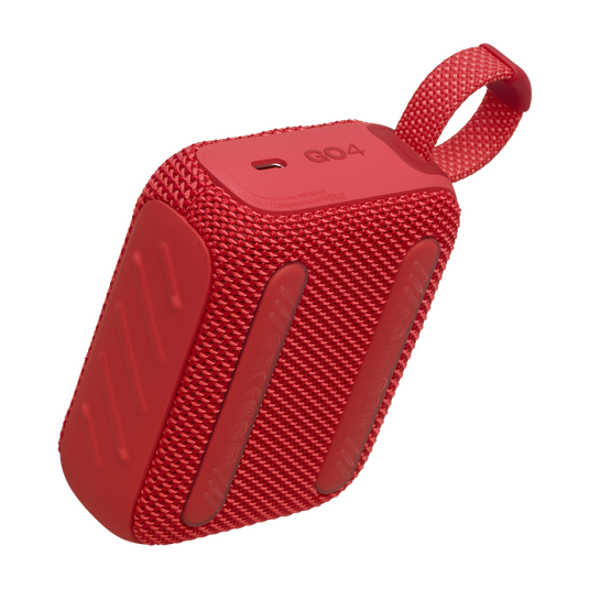 JBL Go 4 - Red - Ultra-Portable Bluetooth Speaker - Detailshot 2 image number null