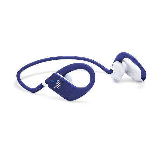 JBL Endurance JUMP - Blue - Waterproof Wireless Sport In-Ear Headphones - Detailshot 1 image number null