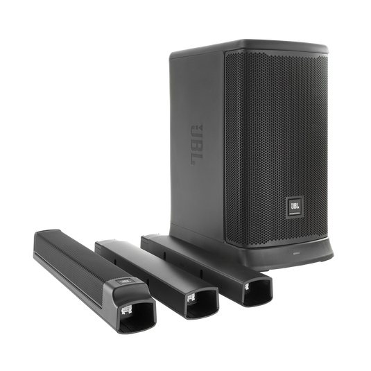 JBL EON ONE MK2 (110V) - Black - All-In-One, Battery-Powered Column PA with Built-In Mixer and DSP - Detailshot 1 image number null