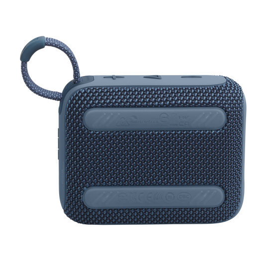 JBL Go 4 - Blue - Ultra-Portable Bluetooth Speaker - Back image number null