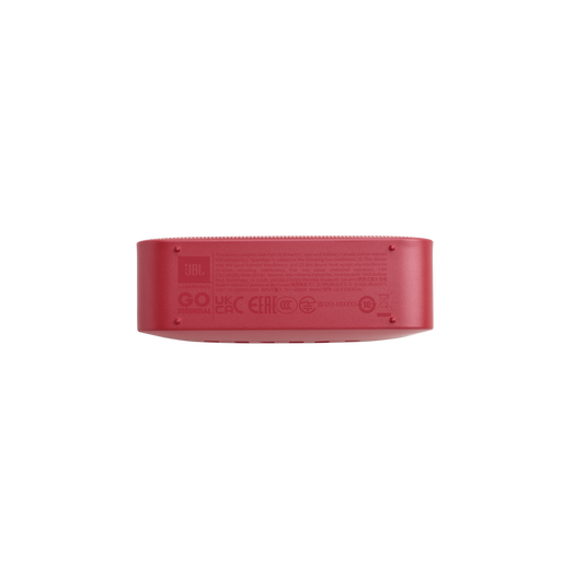 JBL Go Essential - Red CSTM - Portable Waterproof Speaker - Bottom image number null