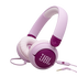 JBL Junior 320 - Purple - Wired on-ear kids headphones - Hero