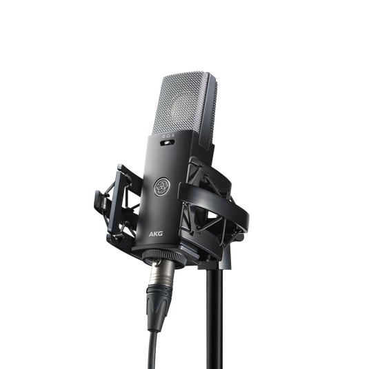C114 - Black - Large Diaphragm Multi-Pattern Condenser Microphone - Detailshot 3 image number null