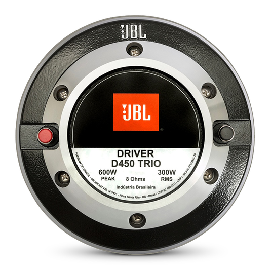Driver D450 Trio para Som Externo | JBL Brasil