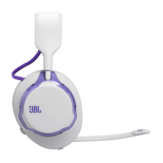 JBL Quantum 650 - White - Wireless multiplatform gaming headset - Front image number null