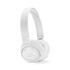 JBL Tune 600BTNC - White - Wireless, on-ear, active noise-cancelling headphones. - Hero