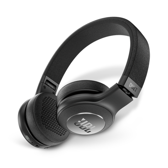 JBL Duet BT - Black - Wireless on-ear headphones - Detailshot 1 image number null