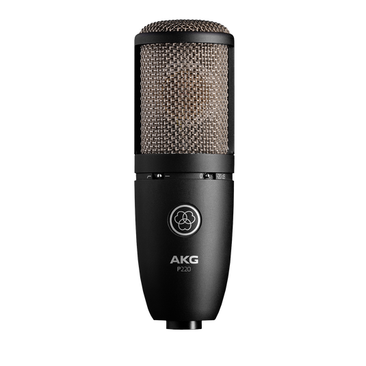 AKG P220 コンデンサーマイク① P220 | Microfone condensador de estúdio profissional cardioide