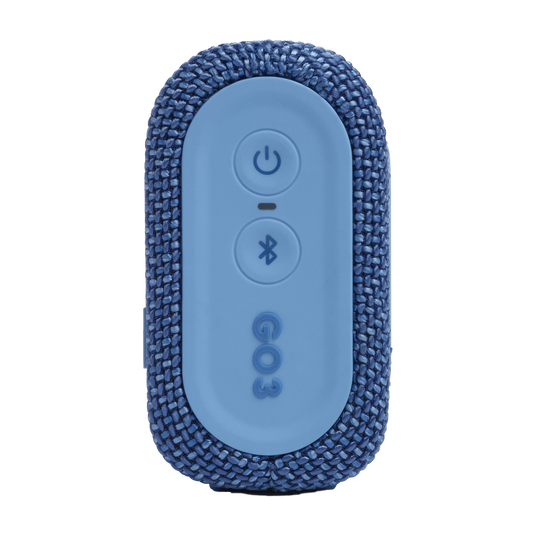 JBL Go 3 Eco - Blue - Ultra-portable Waterproof Speaker - Right image number null