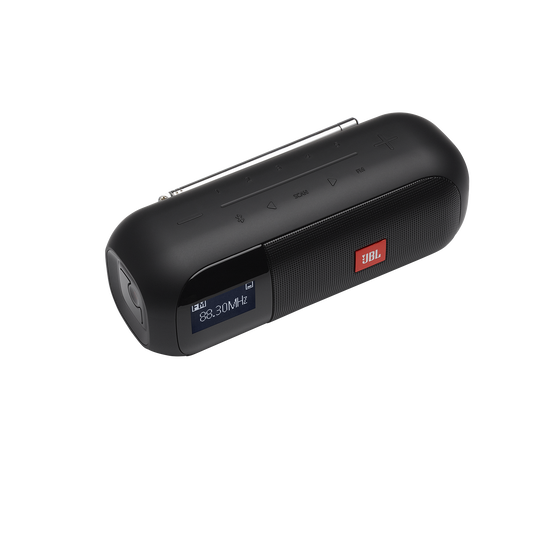 JBL Tuner 2 FM - Black - Portable FM radio with Bluetooth - Detailshot 2 image number null
