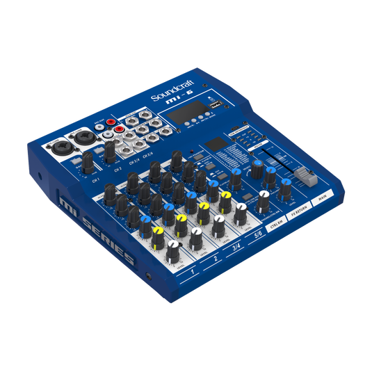 Soundcraft MI-6 - Blue - Hero image number null