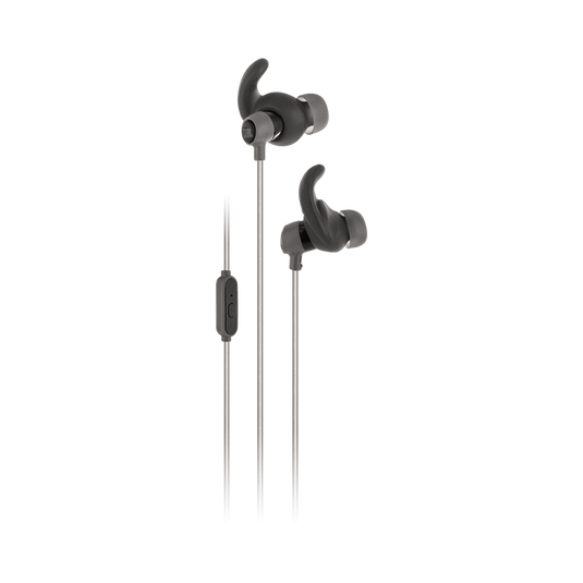 Reflect Mini - Black - Lightweight, in-ear sport headphones - Hero image number null