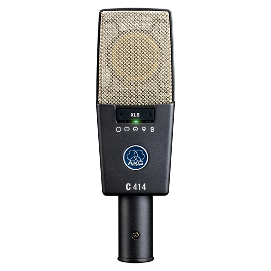 C414 XLS | Microfone condensador de referencia multipadrão