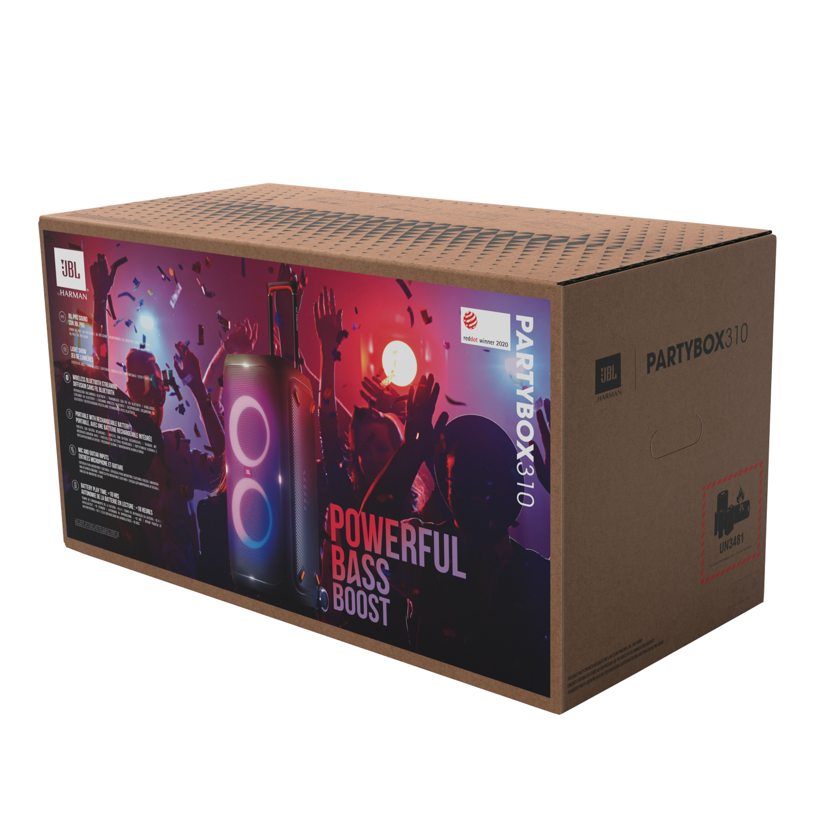 Jbl partybox 310 разъемы