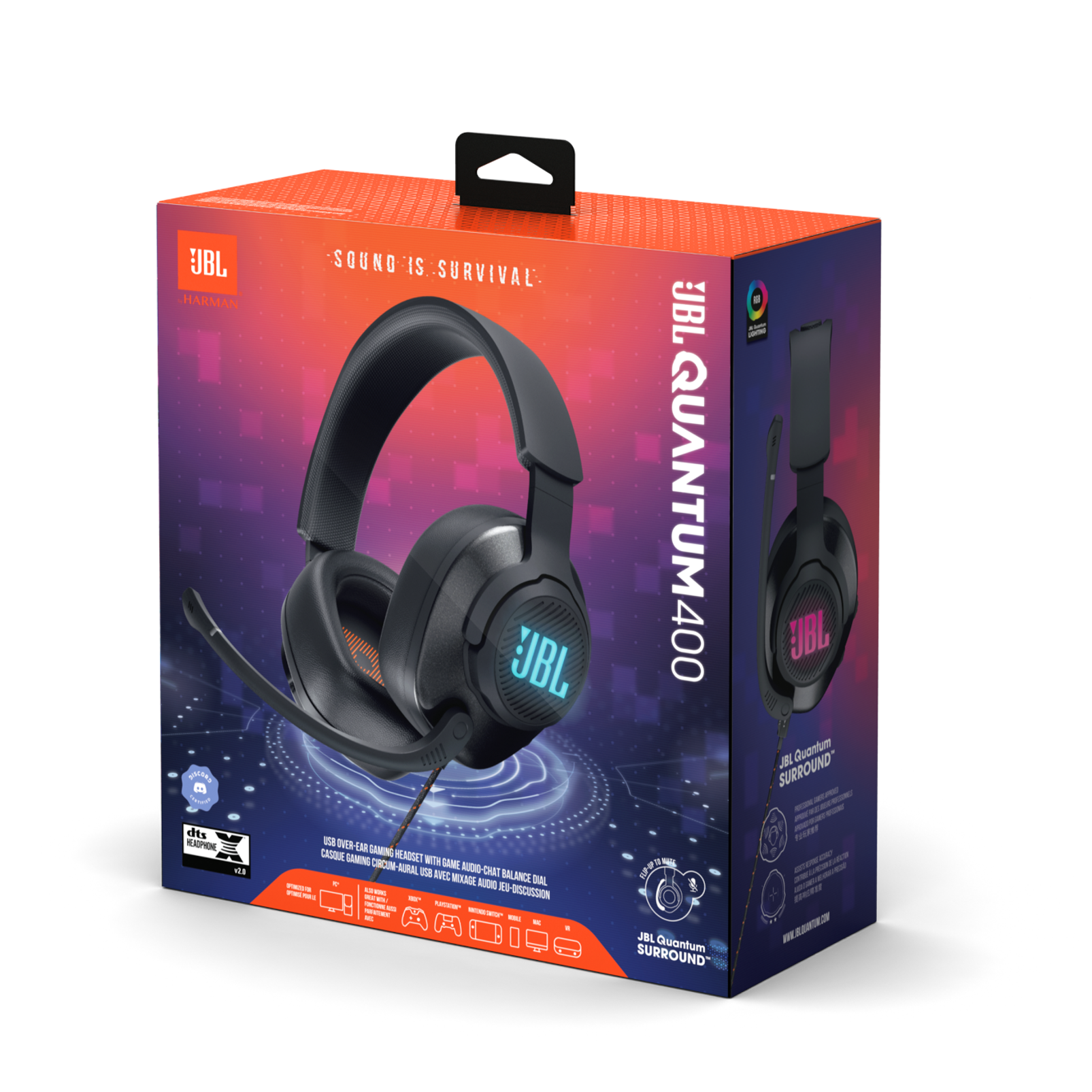 Jbl quantum 400 preço clearance